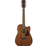 AW5412CEOPN  Ibanez Soild Top 12-String Acoustic Guitar - Open Pore Natural