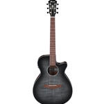 AEG70TCH Ibanez AEG Acou/Elect. Guitar - Transparent Charcoal Burst High Gloss