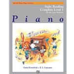 Alfred's Basic Piano Library: Sight Reading Book Complete Level 1 (1A/1B) 5744