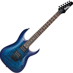 GRGA120QATBB  Ibanez GRGA Electric Guitar - Transparent Blue