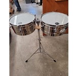 J2552 LP Tito Puente 13" & 14" Timbales w/stand