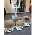 MJT680/CXN33 Pearl Junior Marching Tri Toms white