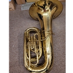 21J Conn BBb Concert Tuba w/Recording Bell and cases
