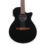 AEG50NBKH Ibanez AEG Acou/Elect Guitar - Black High Gloss