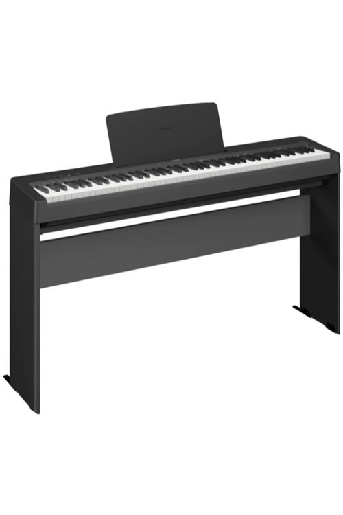 Manning Music - P143B-BUNDLE Yamaha 88-Key Digital Piano with stand, Black