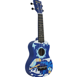 DDUK2 Blue Bird Soprano Ukulele