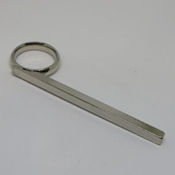 K124 Finger ring (push rod)  602/Cleveland nickel