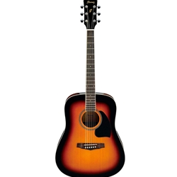 PF15VS Ibanez Acoustic Guitar - Vintage Sunburst