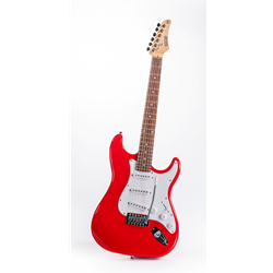 NGW130RD Nashville Guitar Works NGW Electric Guitar - Red / Rosewood