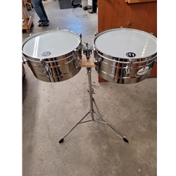 J2552 LP Tito Puente 13" & 14" Timbales w/stand