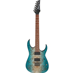 RG421PBCHF Ibanez RG Series Electric Guitar - Caribbean Shoreline Flat