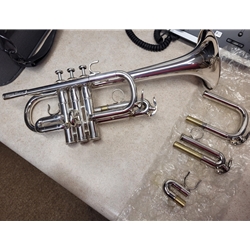 YTR-9620 Yamaha Silver Eb/D Trumpet