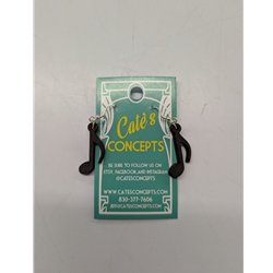 CCE8 Cate's Concepts Earrings - Eighth Note