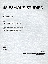 48 Famous Studies for Bassoon B-242