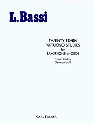 Twenty-Seven Virtuoso Studies For Saxophone Or Obo O61