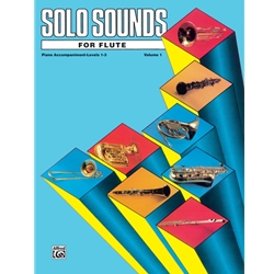 Solo Sounds For Flute Piano Acc. 1-3 EL03324