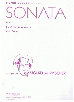 Sonata For Eb Alto Saxophone 164-00047