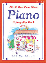 Alfred Basic Piano Notespeller Level 2 3514
