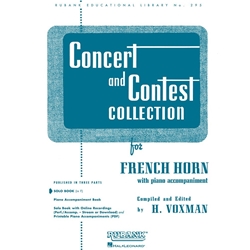 Concert And Contest French Horn Piano Acc HL04471780