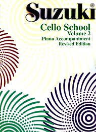 Suzuki Cello School Volume 2 Piano Acc. 0482S